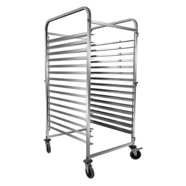 Τρόλεϊ 16 δίσκων 80x60 ή 32 δίσκων 40x60 16 θέσεων CAFF FIO 8924